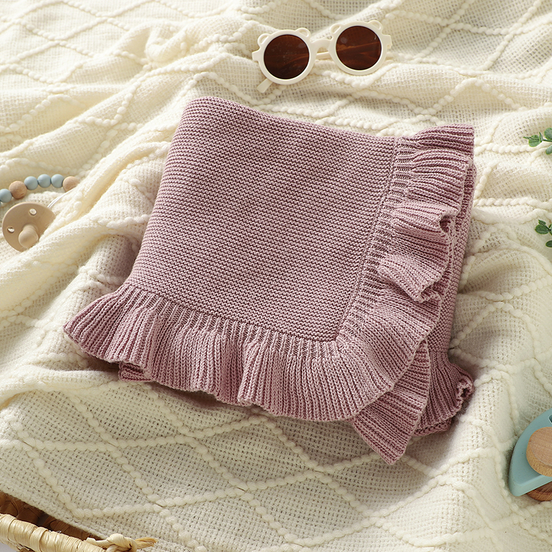 Baby Girl Nursery Quilt - Dual-Use Baby Blankets Newborn Infant Kids