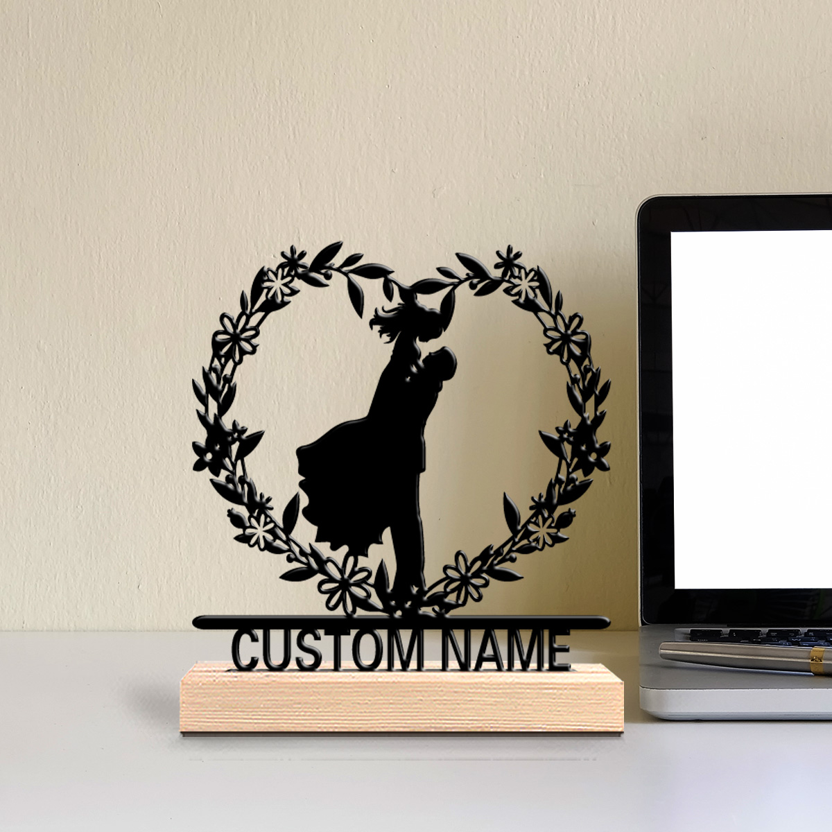Baby Nursery Accent Wall - 1pc New Design Personalized Custom Couple