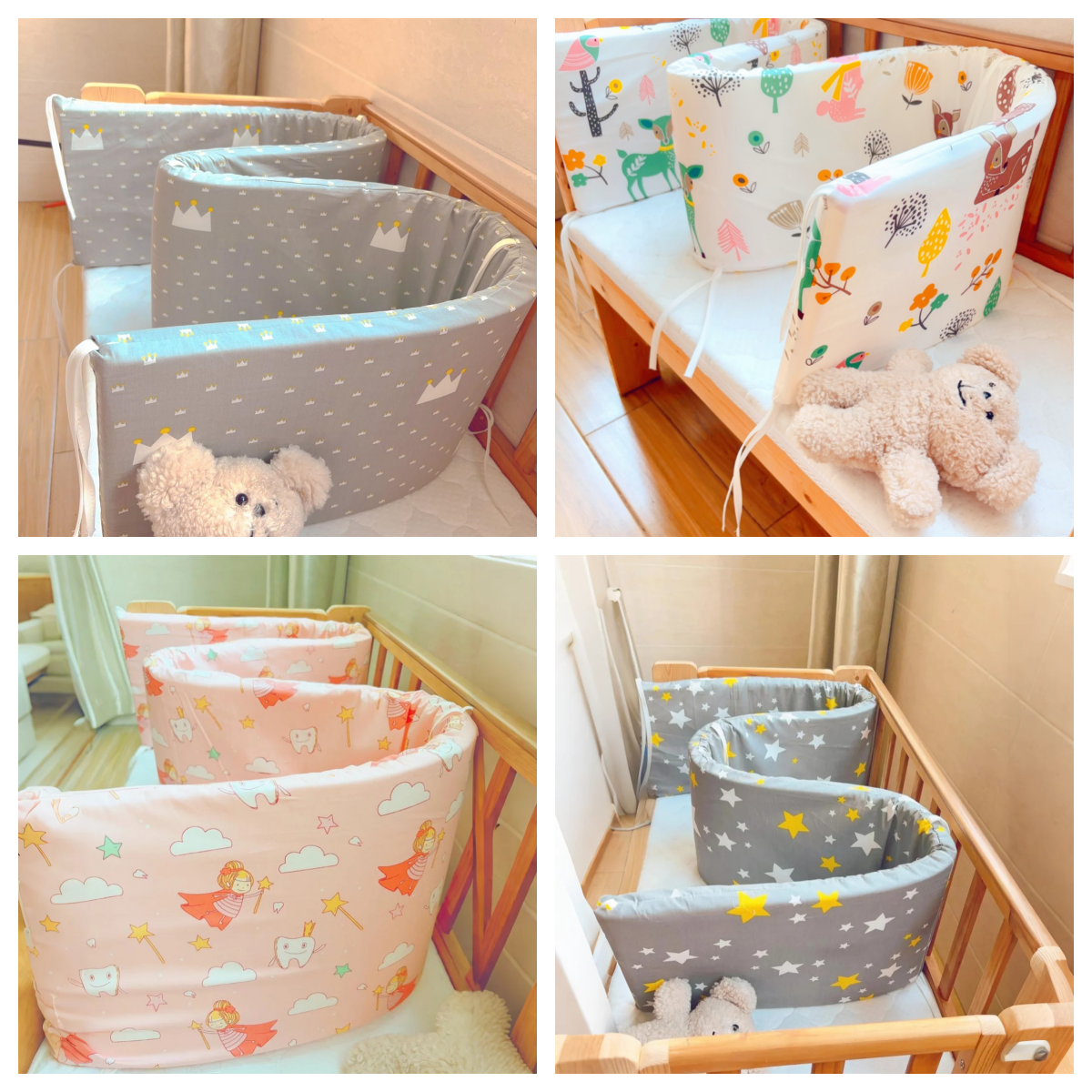 Baby Bed Bumper Nordic Star Ba - Baby Nursery Glider ulasan dan harga