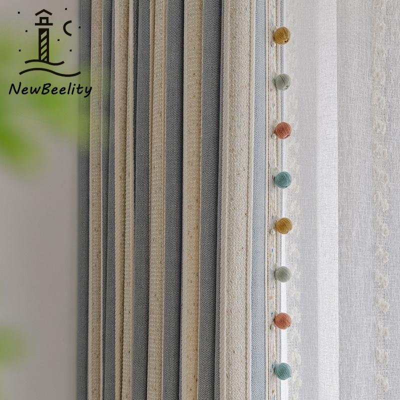 Korean Style Ins Style Boys an - Baby Nursery Curtains ulasan dan harga