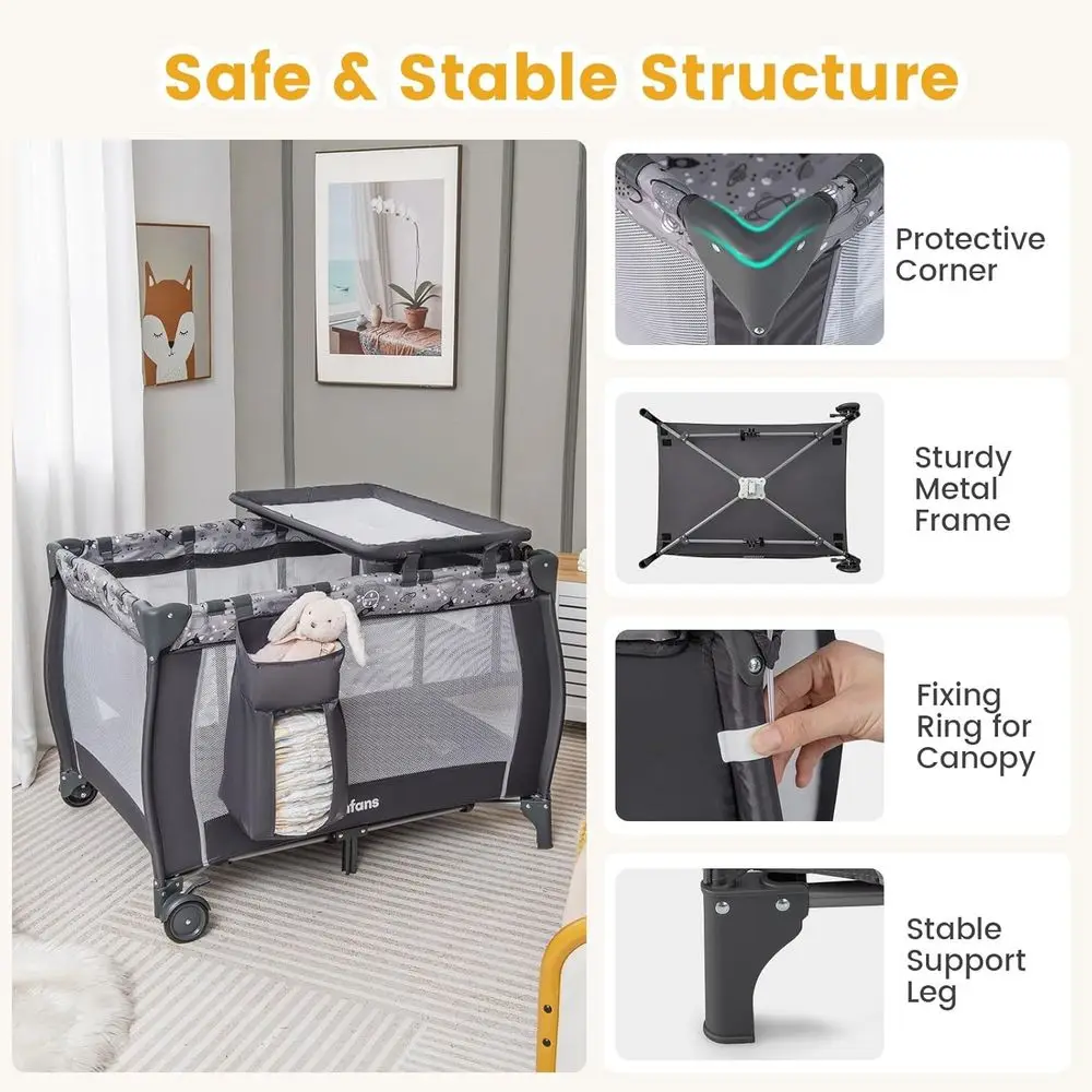 All-in-One Portable Baby Playa - Baby Nursery Hamper ulasan dan harga
