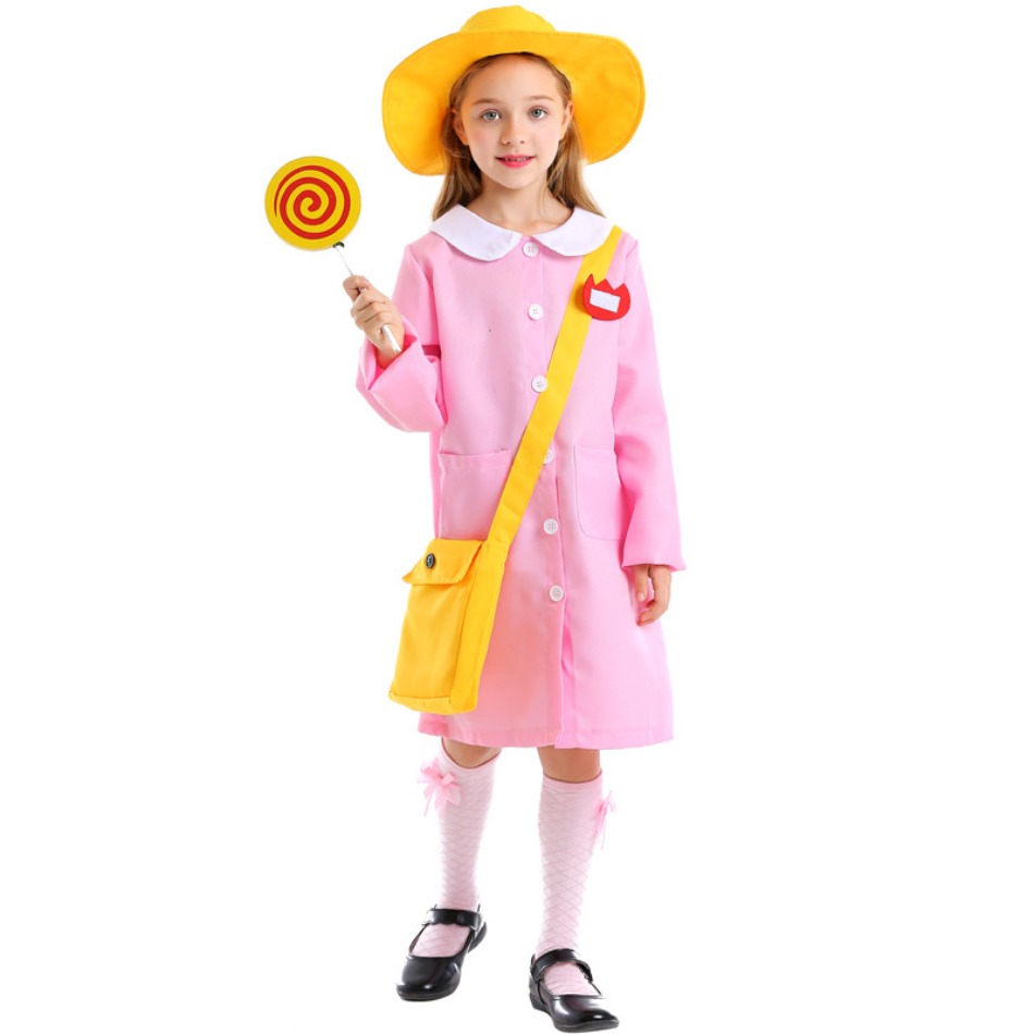 Girls Halloween Nurse Pink Cos - Baby Nursery Nurse ulasan dan harga