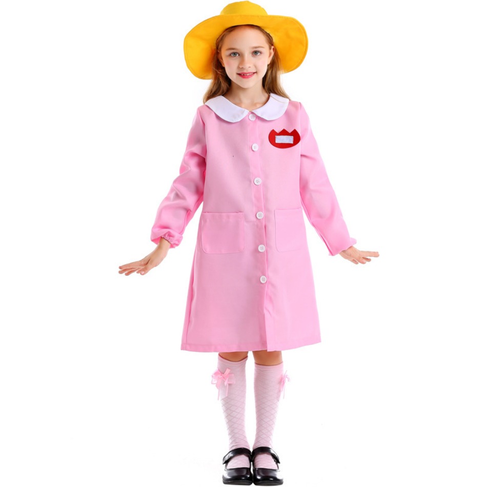 Girls Halloween Nurse Pink Cos - Baby Nursery Nurse ulasan dan harga