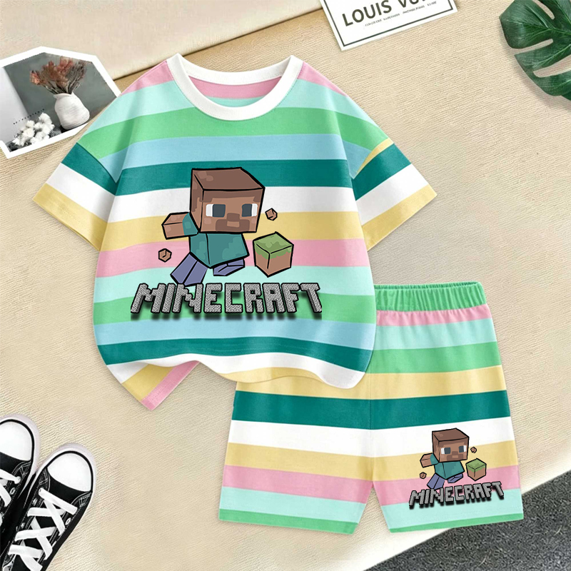 Minecrafted Girl boy Summer T  - Baby Nursery Ideas Boy ulasan dan harga