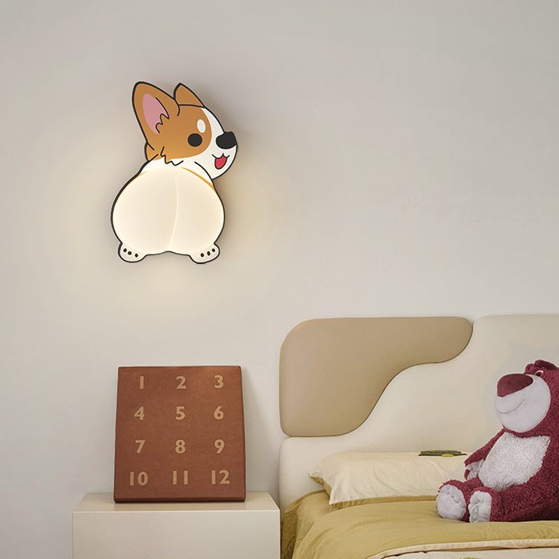 Creative Animal Wall Lamps PE  - Baby Nursery Lampshade ulasan dan harga
