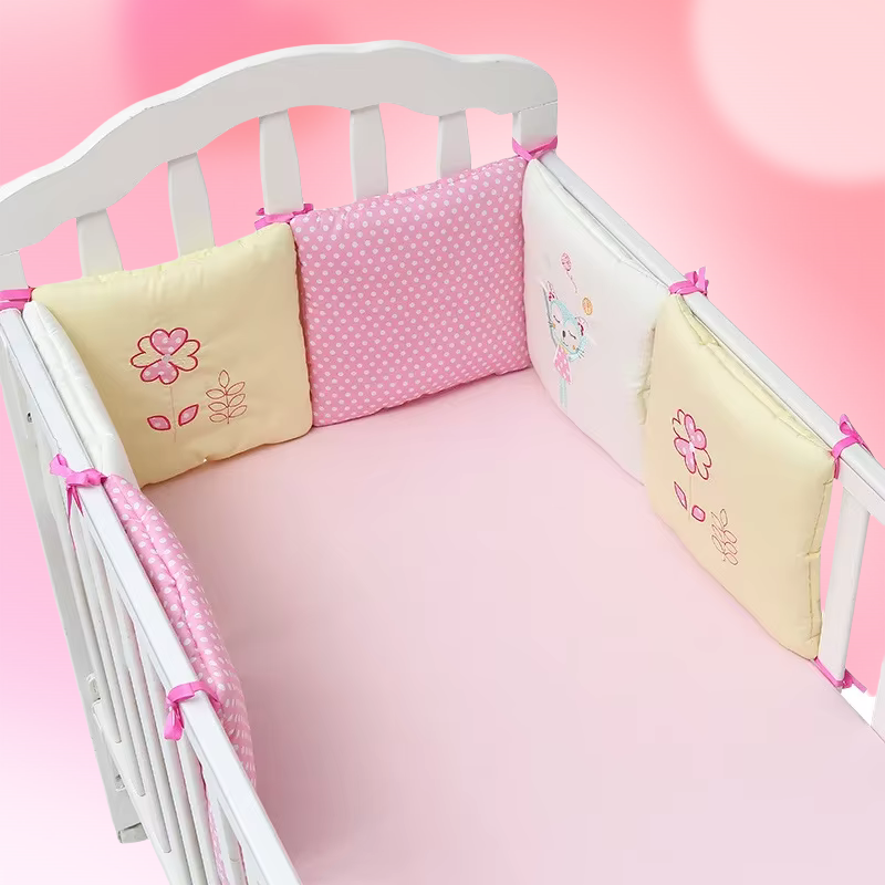 6Pcs/Set Baby Bed Protector Cr - Baby Nursery Glider ulasan dan harga