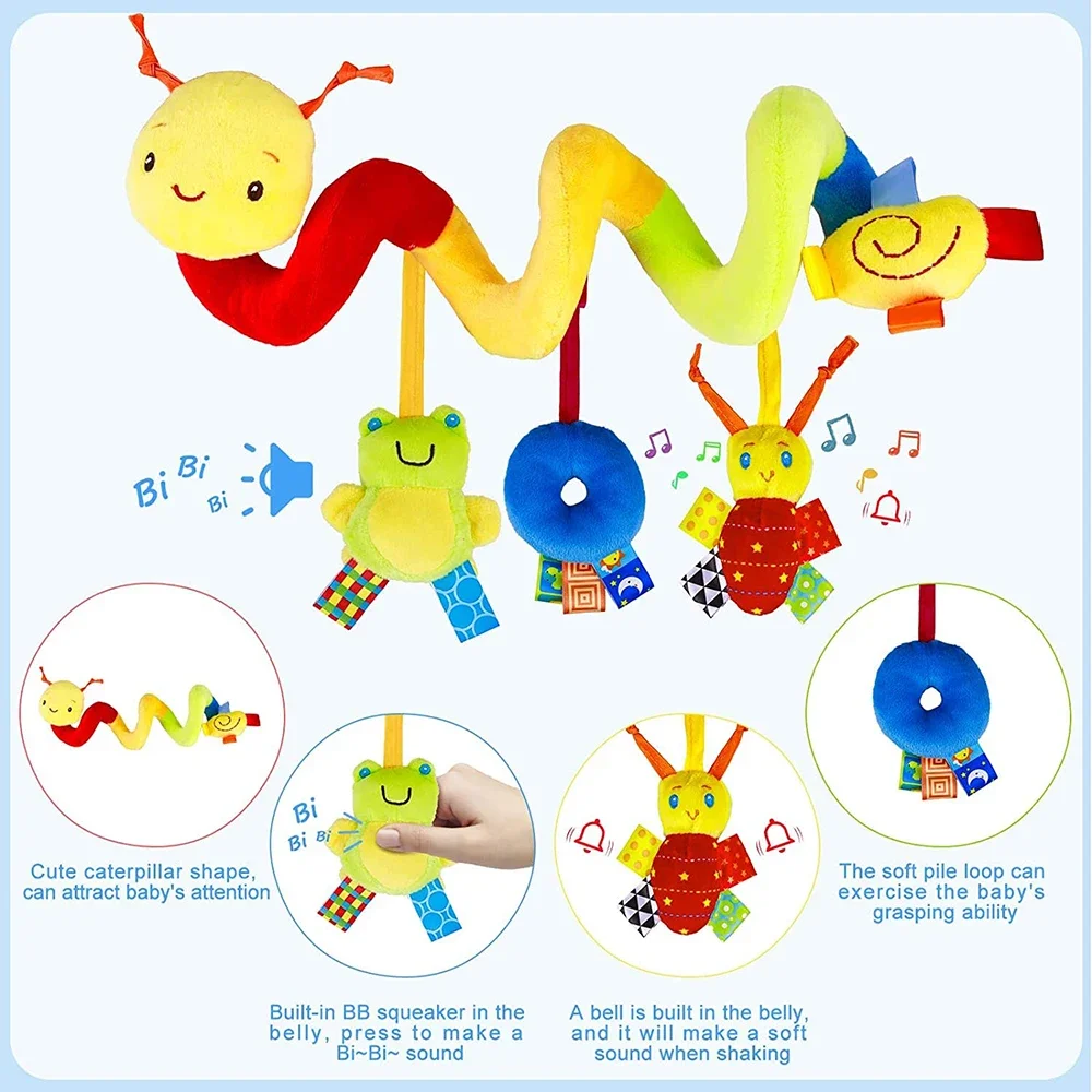 Spiral Stroller Toys Newborn P - Baby Nursery Hamper ulasan dan harga