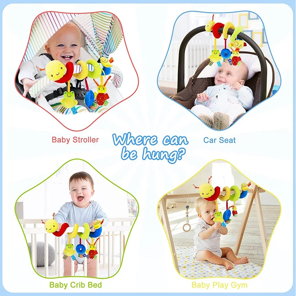 Spiral Stroller Toys Newborn P - Baby Nursery Hamper ulasan dan harga