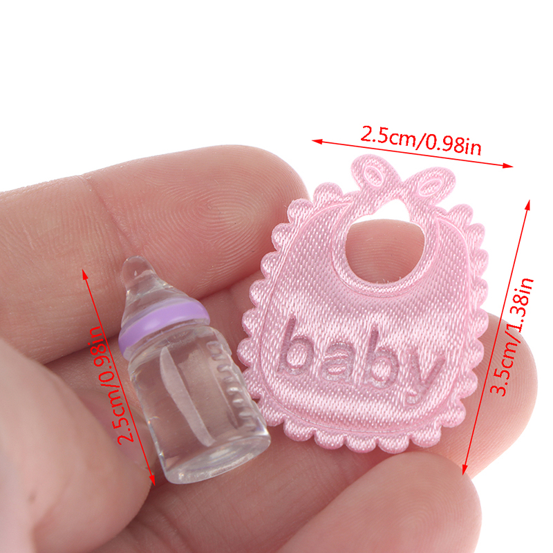 1:12 Dolls House Miniature Bab - Baby Nursery Accessories ulasan dan harga