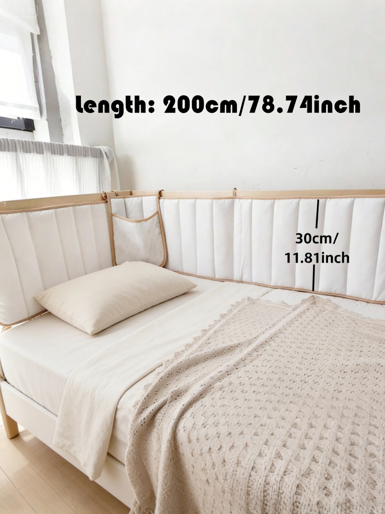 Baby Bumper 180Cm/Piece Double - Baby Nursery Glider ulasan dan harga