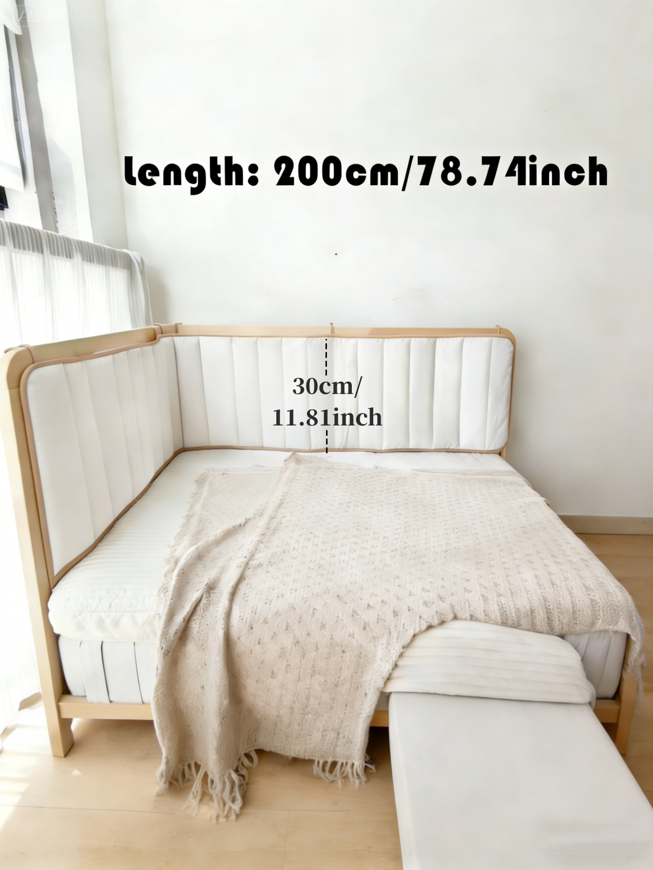 Baby Bumper 180Cm/Piece Double - Baby Nursery Glider ulasan dan harga
