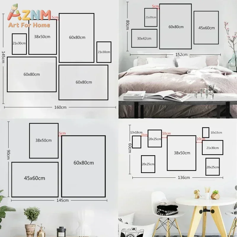 Neutral Nursery Wall Art 3PCS  - Baby Nursery Neutral ulasan dan harga