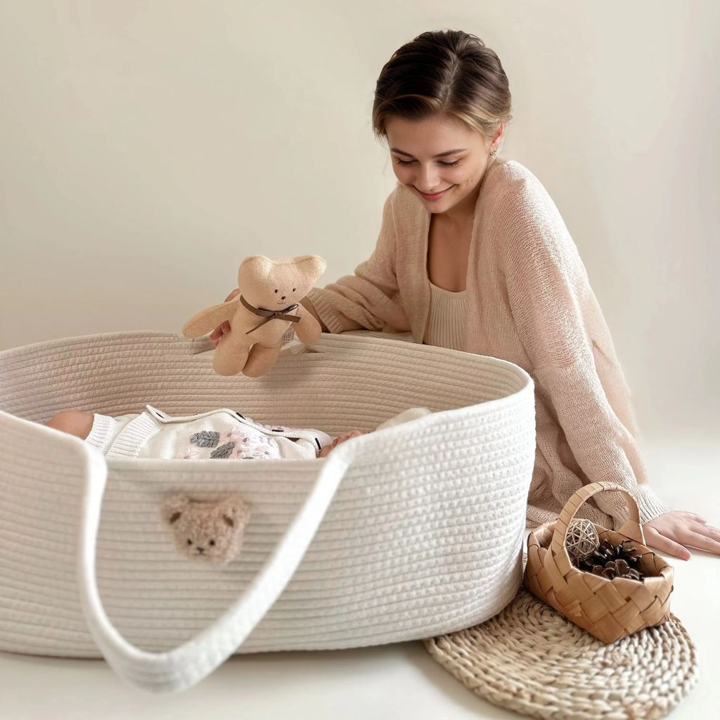 1PCS Baby Sleeping Cradle, Cot - Baby Nursery Hamper ulasan dan harga