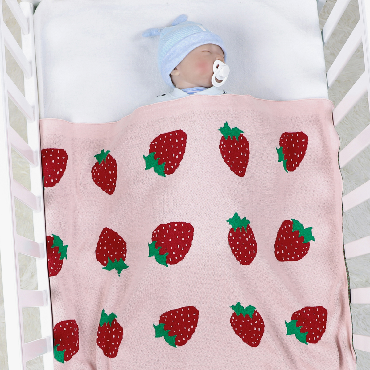 Baby Nursery Blanket 100% Cott - Baby Girl Nursery Quilt ulasan dan harga