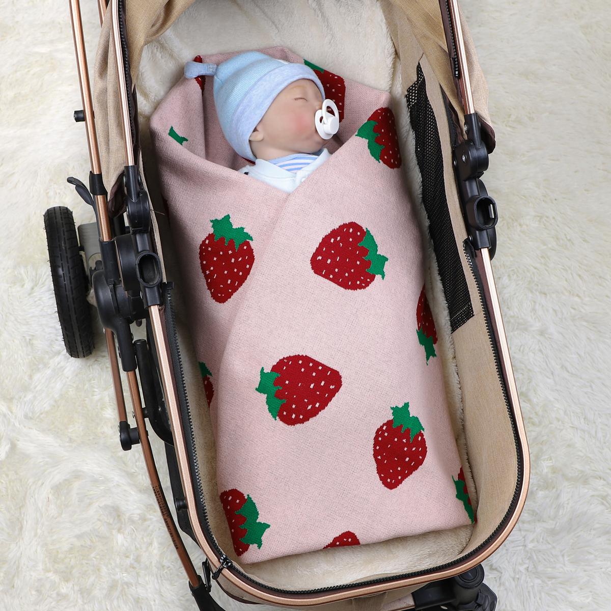Baby Nursery Blanket 100% Cott - Baby Girl Nursery Quilt ulasan dan harga