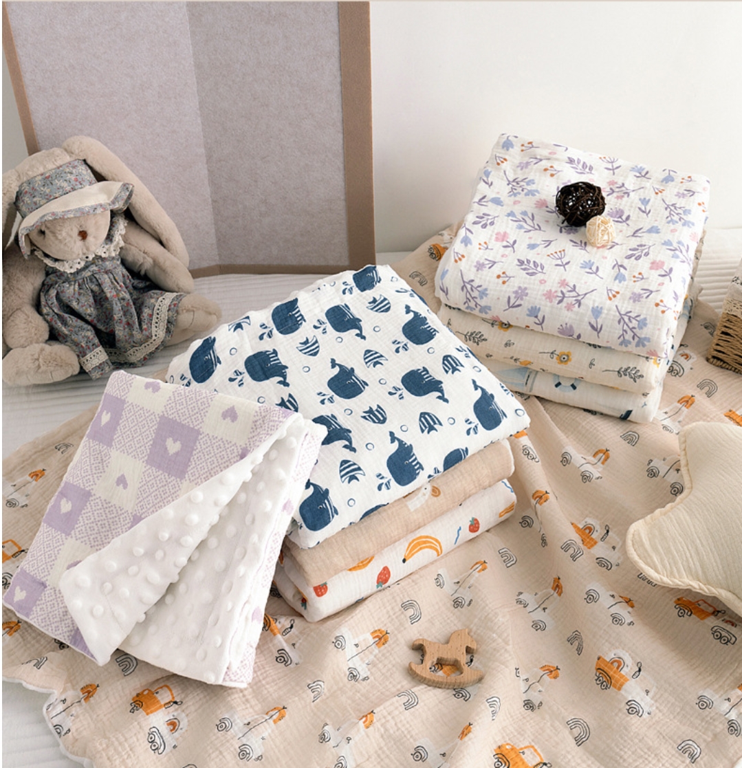 Muslin Baby Swaddle Blanket Fo - Baby Girl Nursery Quilt ulasan dan harga