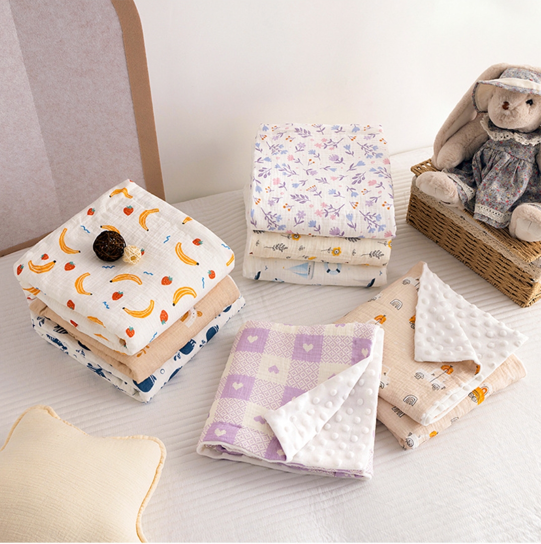 Muslin Baby Swaddle Blanket Fo - Baby Girl Nursery Quilt ulasan dan harga