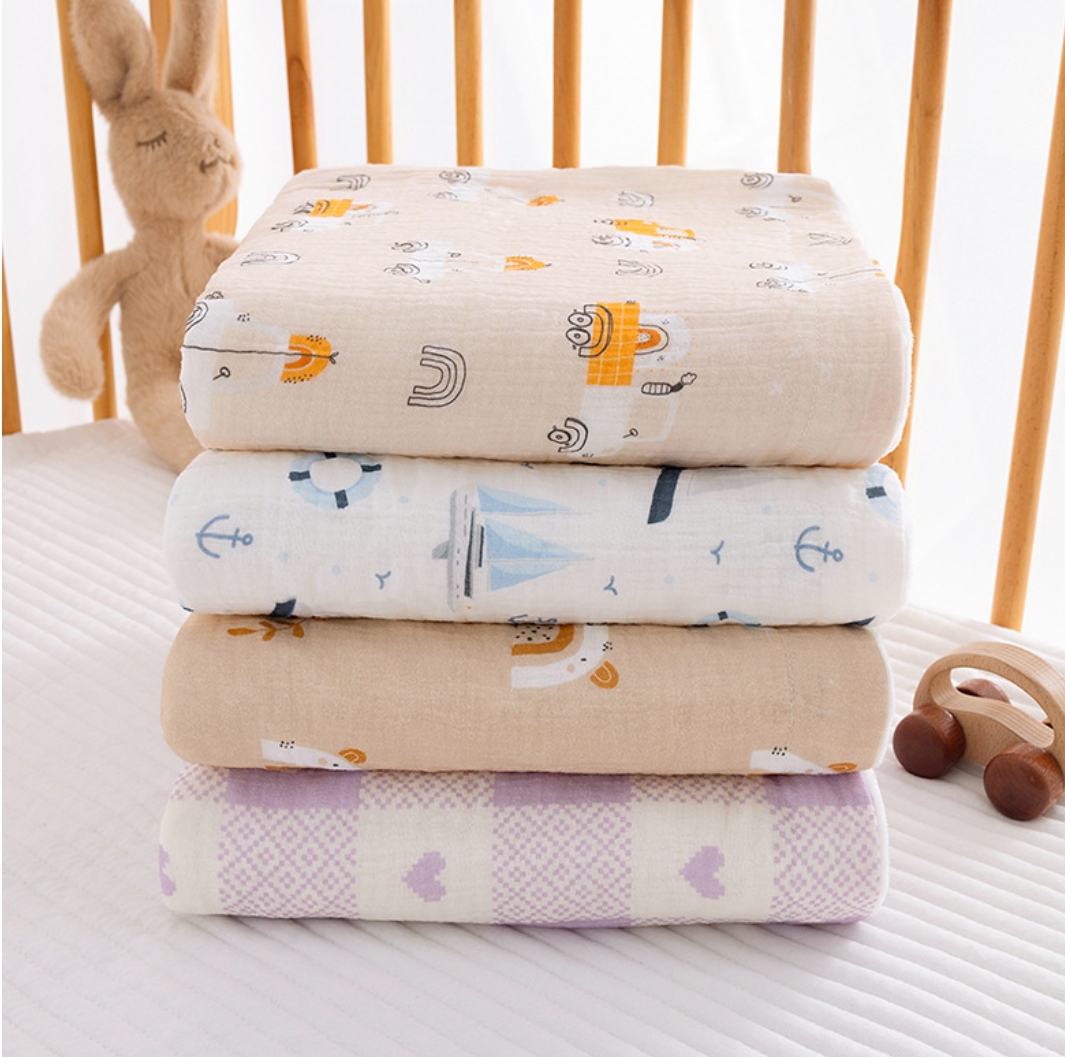 Muslin Baby Swaddle Blanket Fo - Baby Girl Nursery Quilt ulasan dan harga