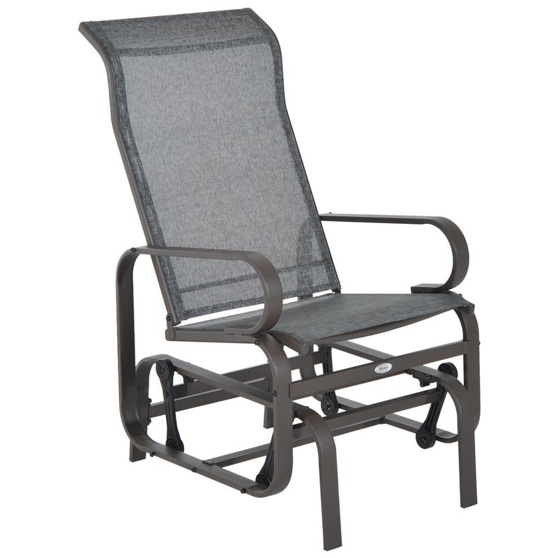 Single Glider Rocking Chair, C - Baby Nursery Glider Chair ulasan dan harga