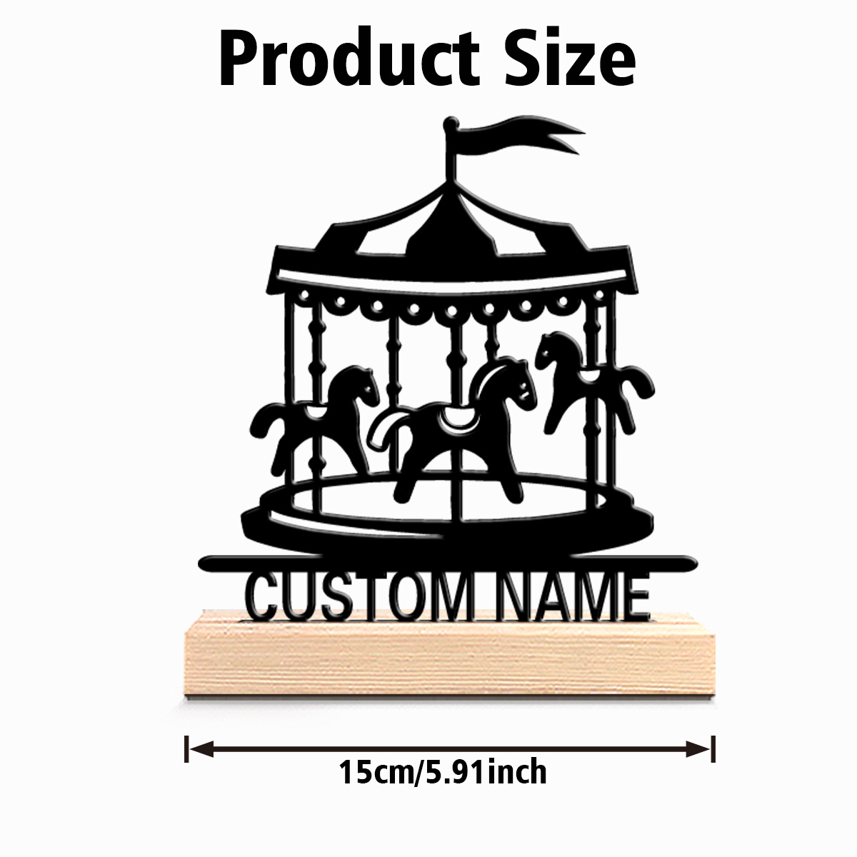 1pc Romantic Personalized Cust - Baby Nursery Accent Wall ulasan dan harga