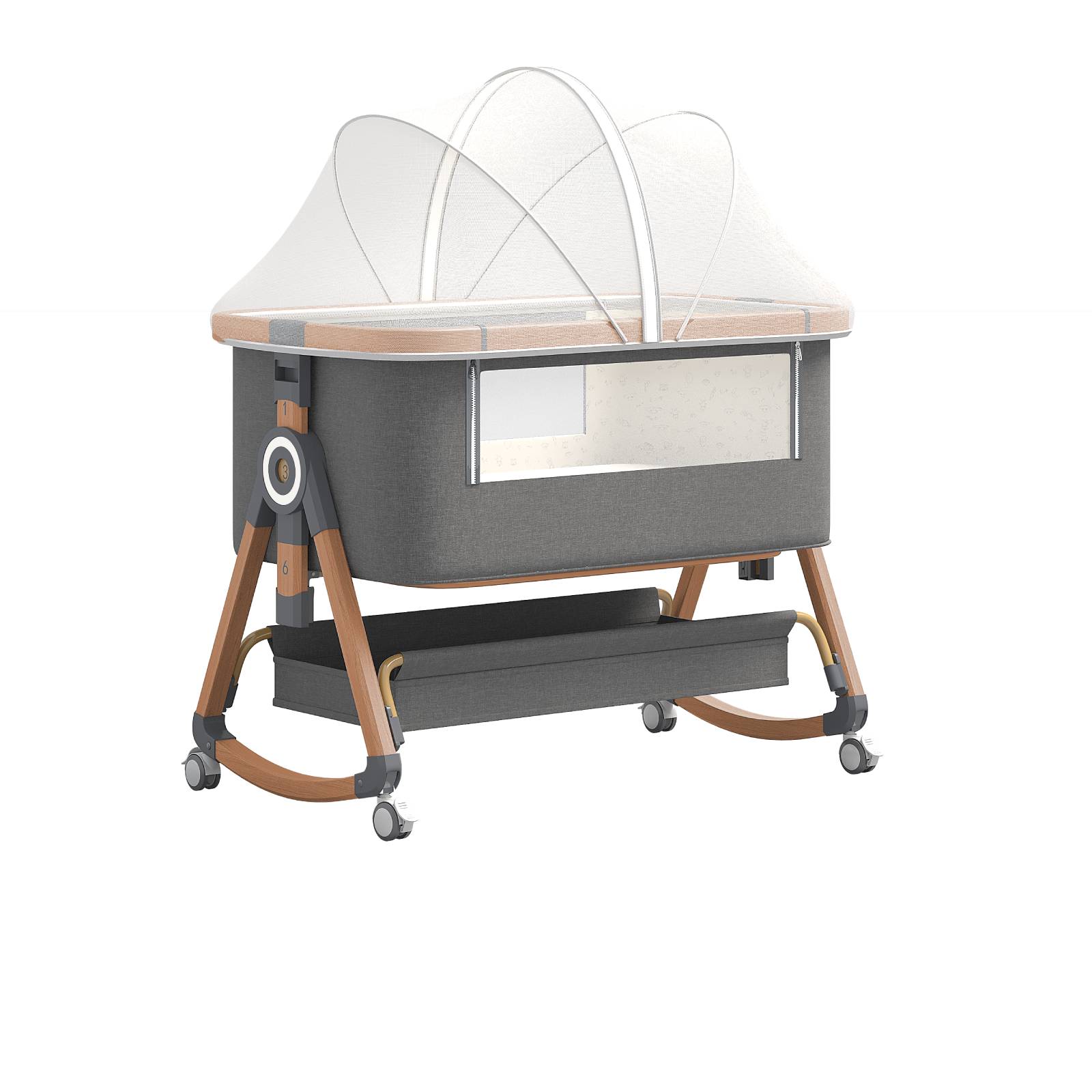 3 in 1 Baby Bassinet,Bedside S - Baby Nursery Hamper ulasan dan harga