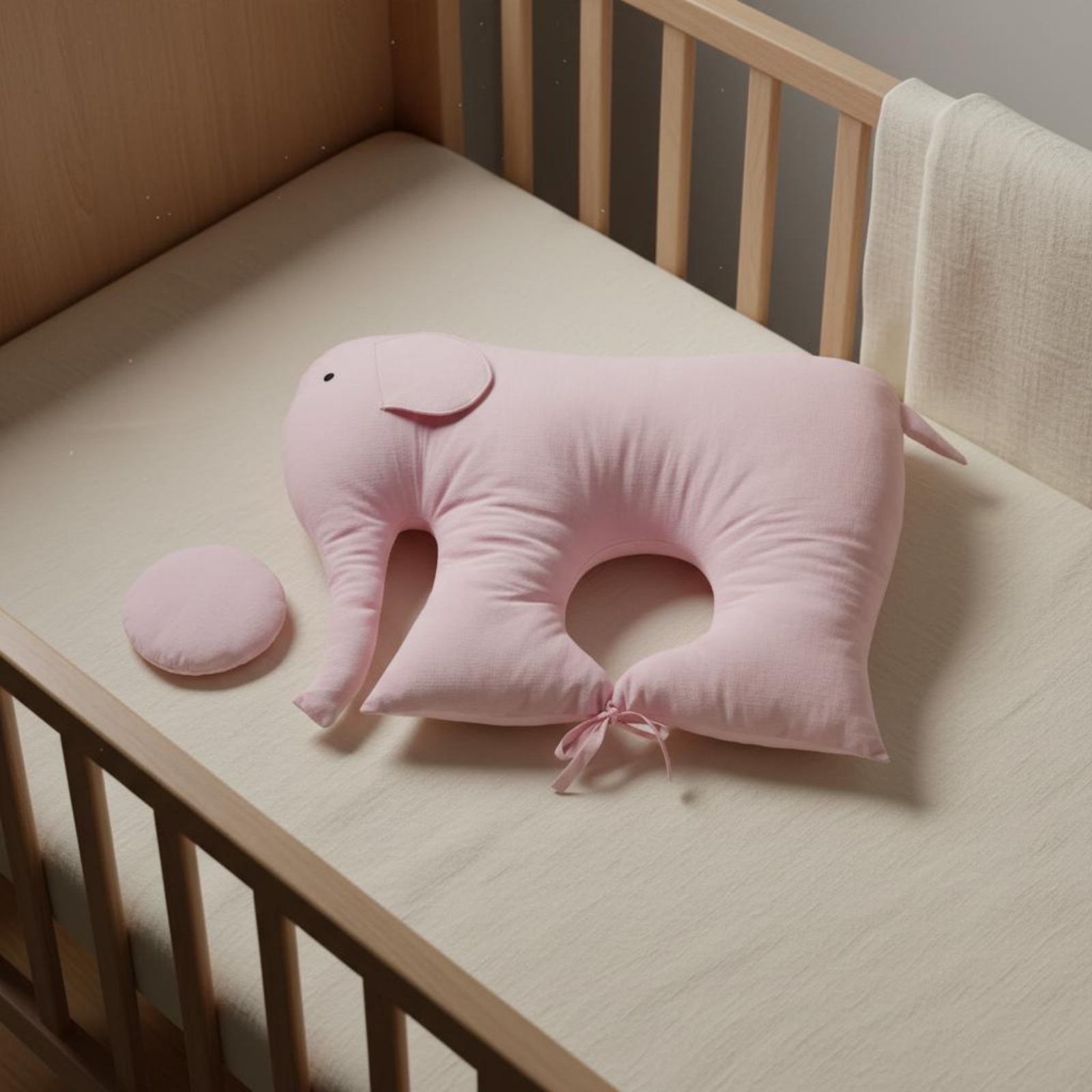 Elephant Baby Pillow Removable - Baby Nursery Nurse ulasan dan harga