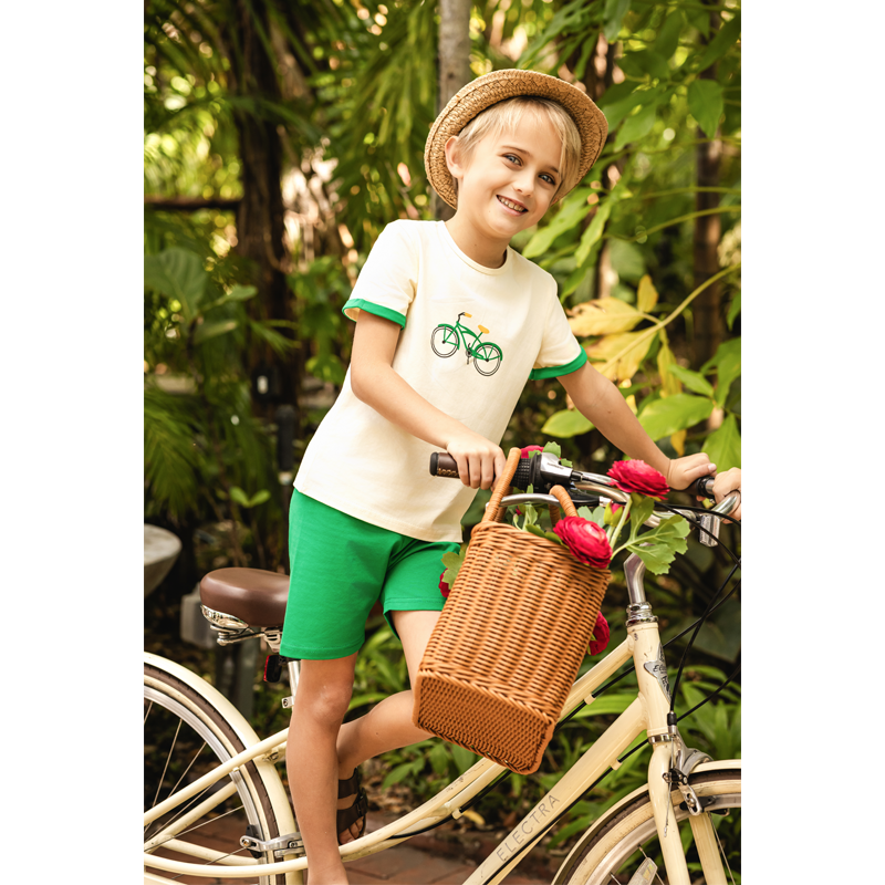 Ali Plus SS26 Printed Bike col - Baby Nursery Ideas Boy ulasan dan harga