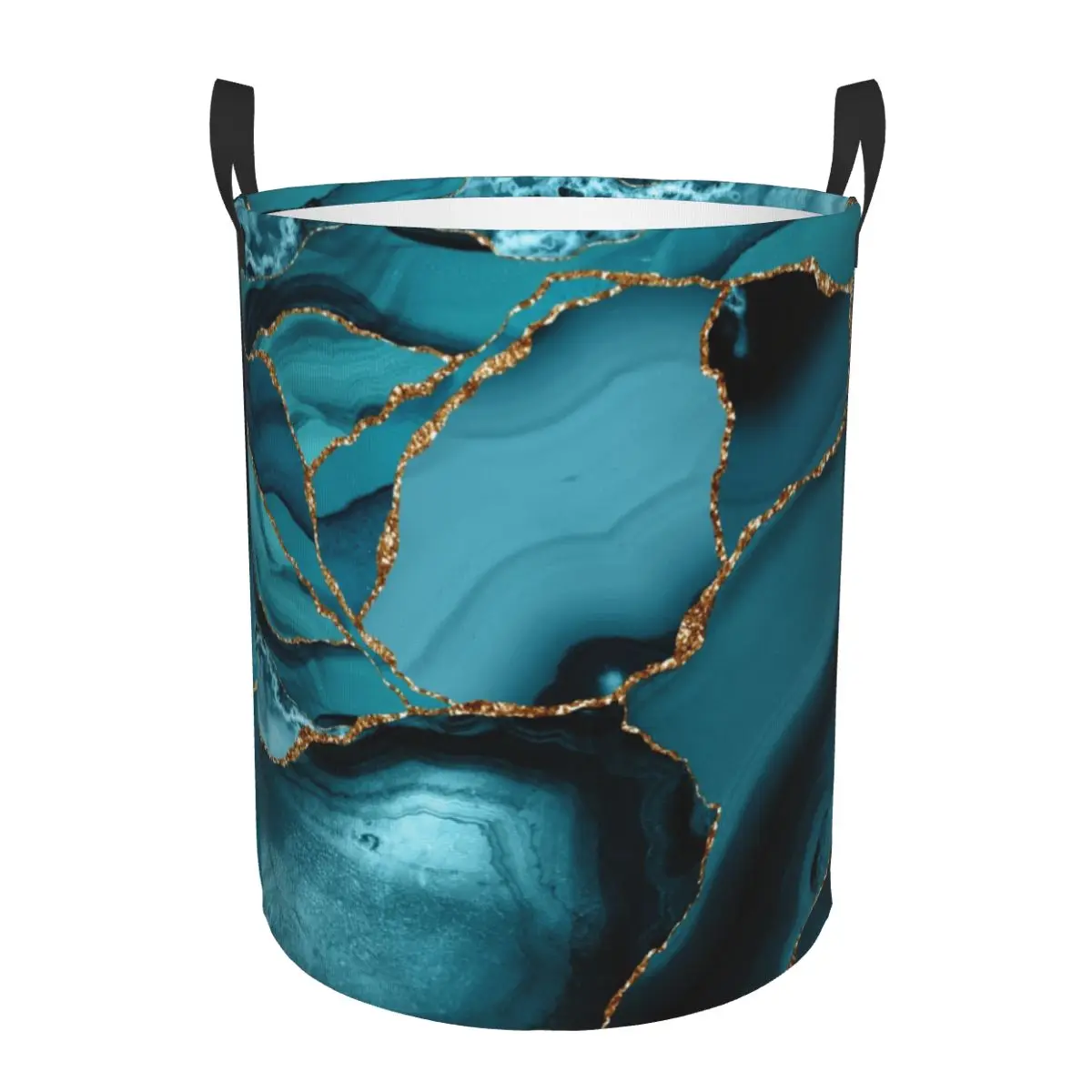 Custom Teal And Gold Marble La - Baby Nursery Hamper ulasan dan harga