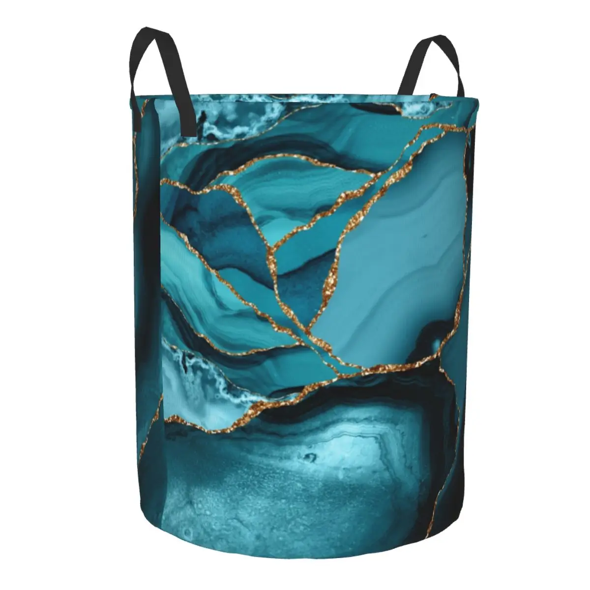 Custom Teal And Gold Marble La - Baby Nursery Hamper ulasan dan harga