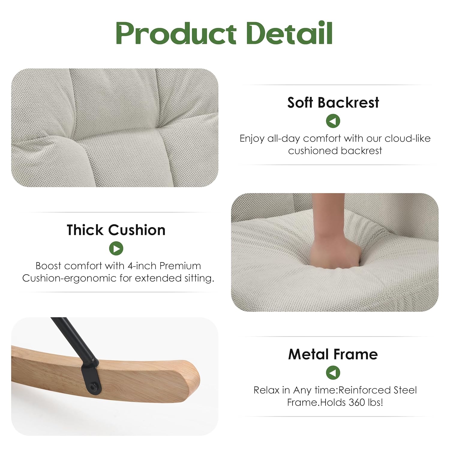 Rocking Chair Nursery, Teddy B - Baby Nursery Nurse ulasan dan harga