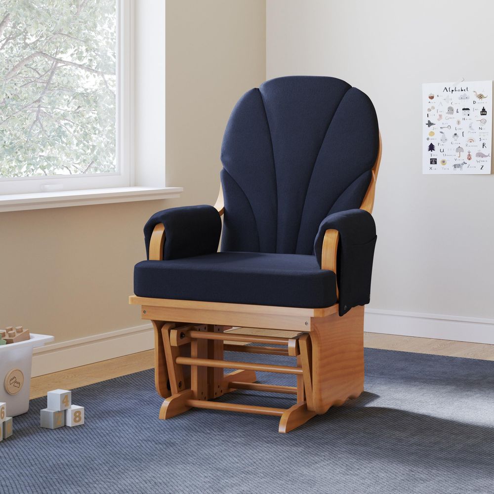 Lullaby Wood Base Glider Rocke - Baby Nursery Glider Chair ulasan dan harga