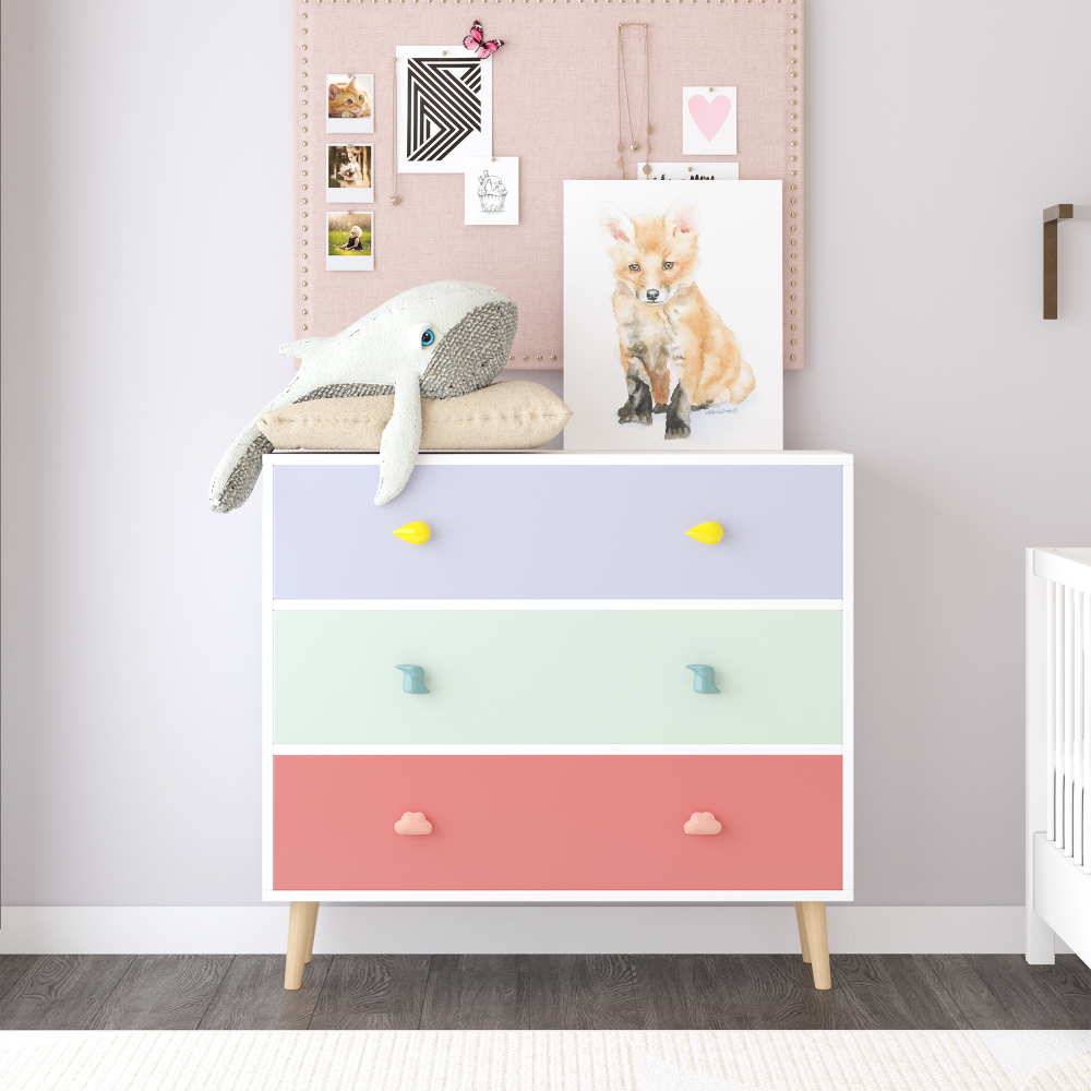 Kids 3-Drawer Dresser - Baby N - Baby Nursery And Co ulasan dan harga
