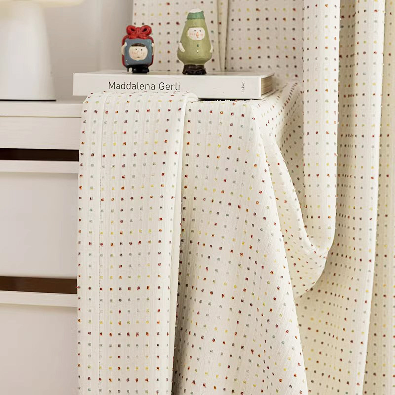 Modern Simple Cream Style Cand - Baby Nursery Curtains ulasan dan harga