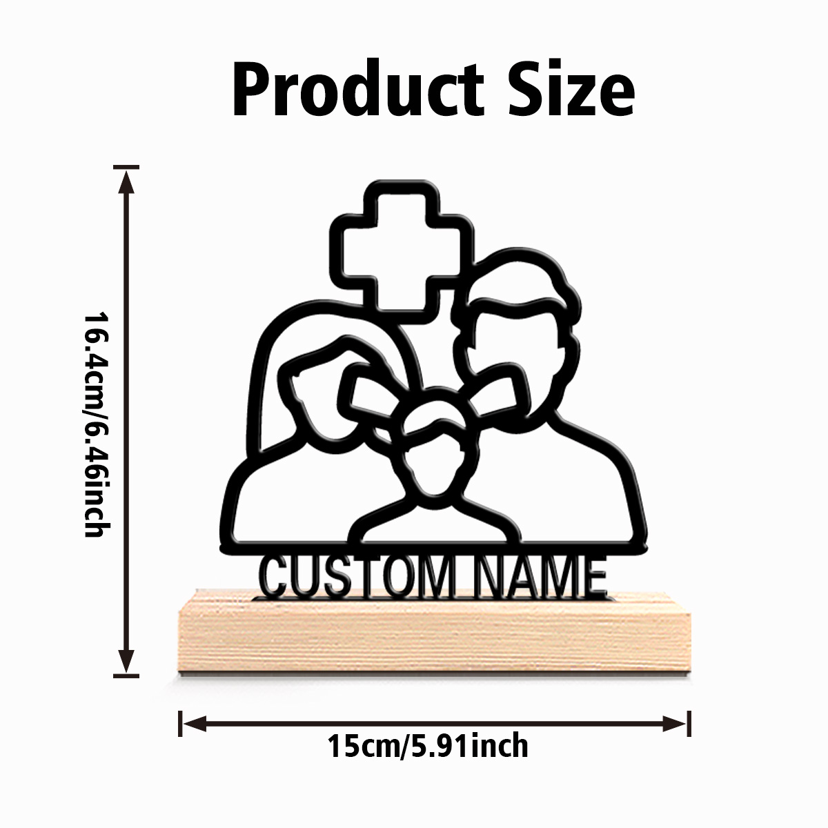 1pc Cartoon Personalized Custo - Baby Nursery Accent Wall ulasan dan harga