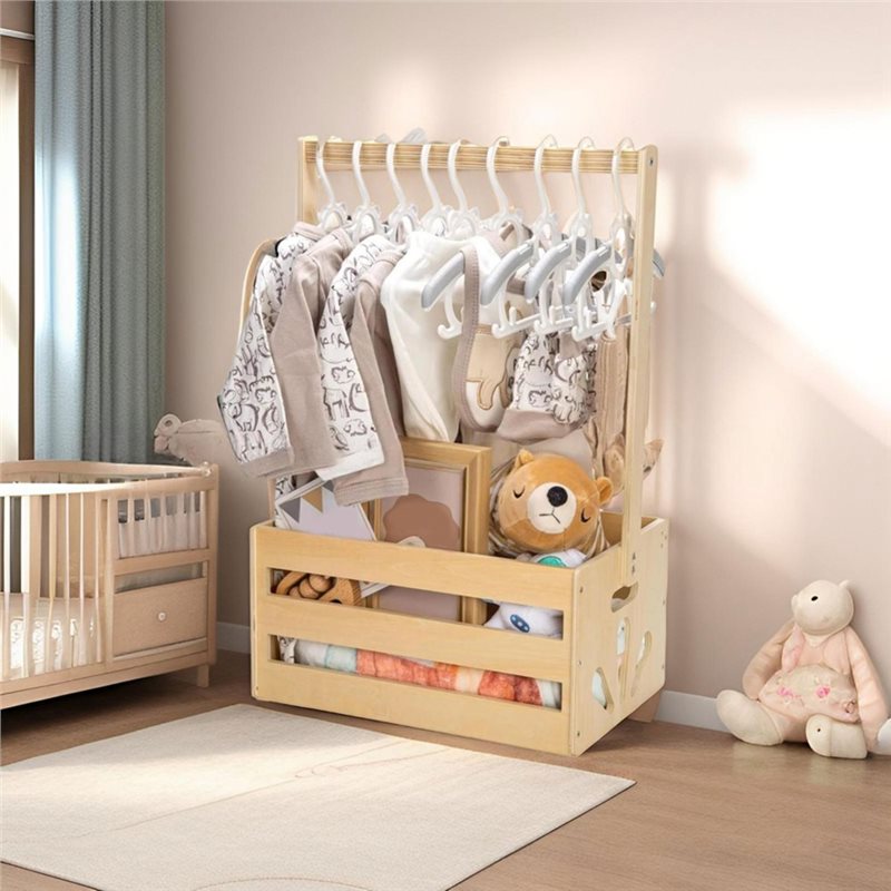 ABFU-Wooden Baby Shower Gift B - Baby Nursery Hamper ulasan dan harga