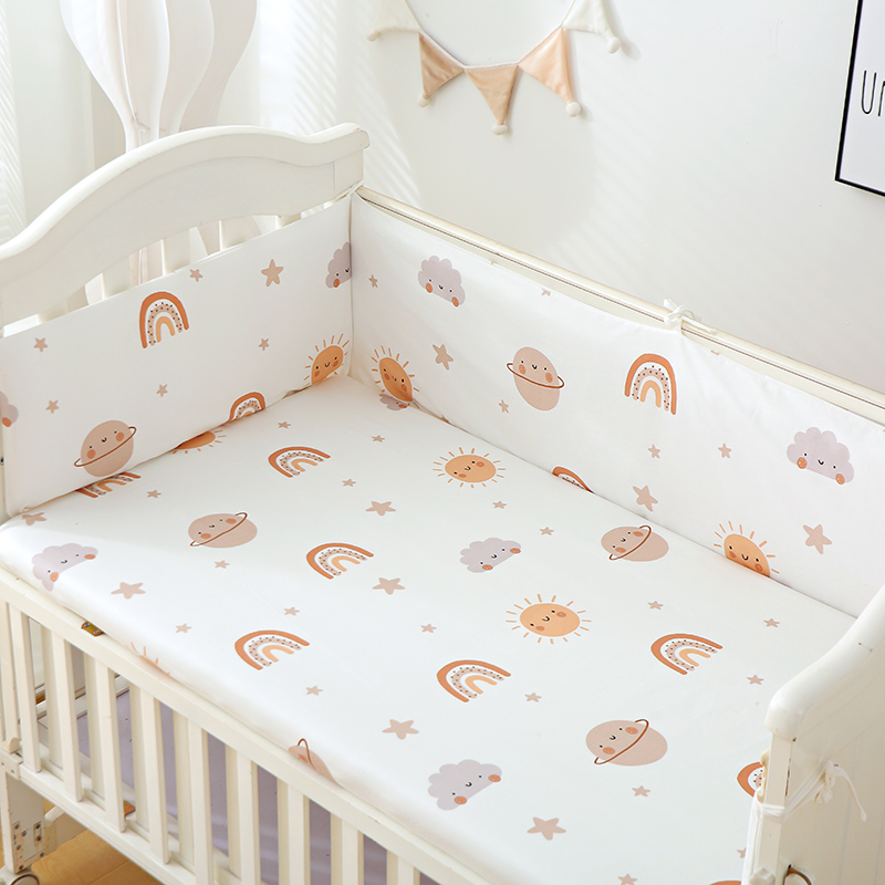 1pc Baby Crib Guard Rail Soft  - Baby Nursery Glider ulasan dan harga