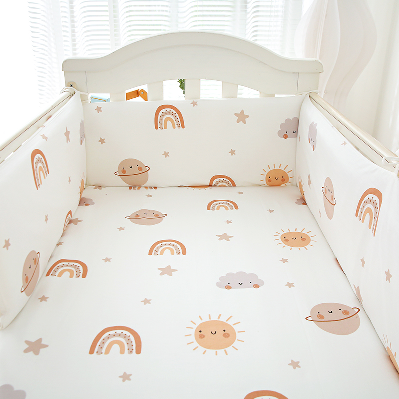 1pc Baby Crib Guard Rail Soft  - Baby Nursery Glider ulasan dan harga