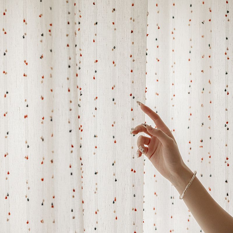 Rainbow Candy Dopa Style Linen - Baby Nursery Curtains ulasan dan harga