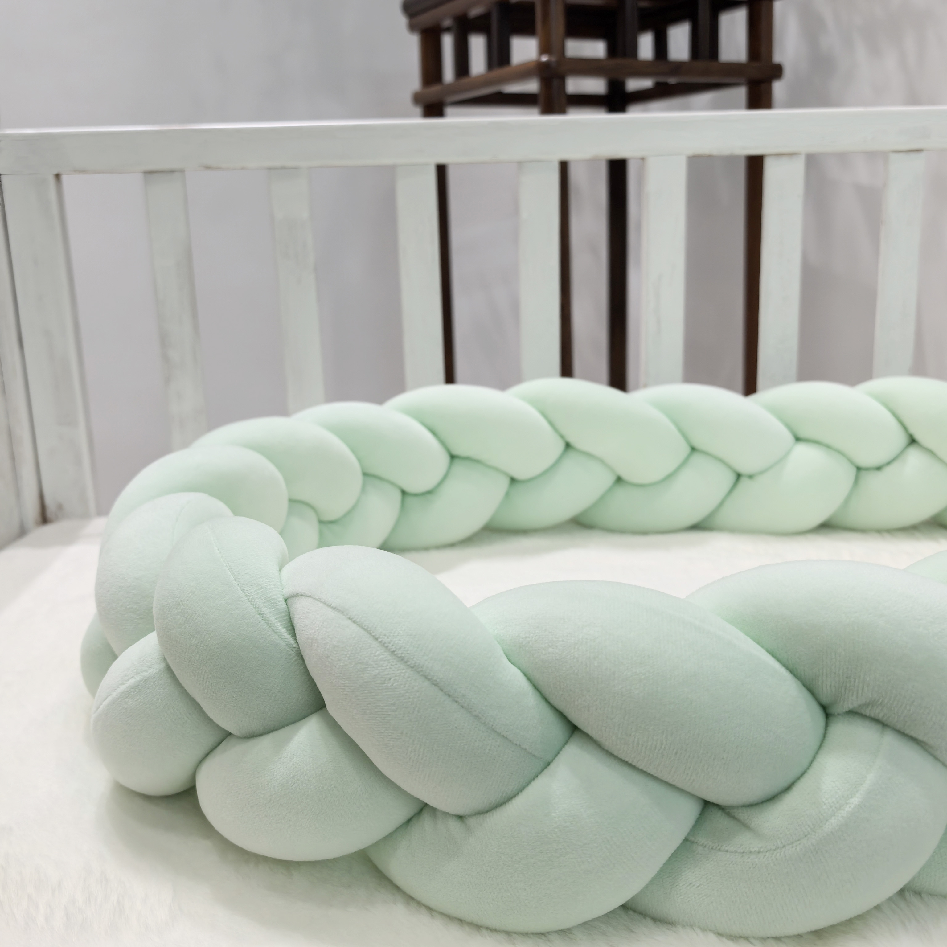 1M/2M/3M/4M Baby Bumper Bed Br - Baby Nursery Glider ulasan dan harga