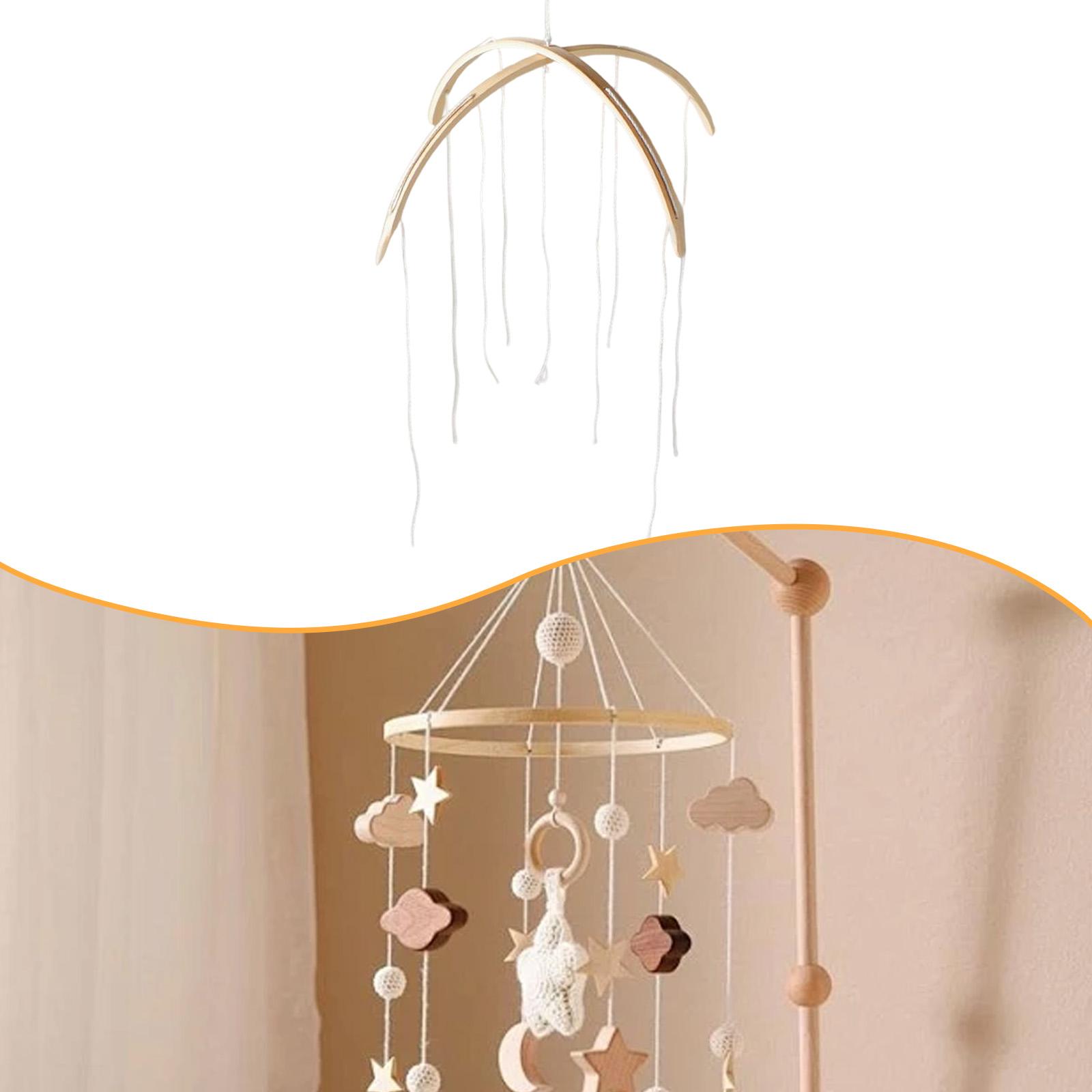Baby Mobile Wood Frame for Bed - Baby Nursery Nurse ulasan dan harga