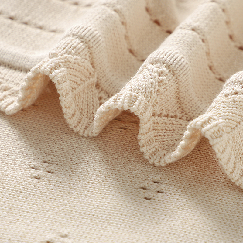 Baby Blankets Cotton Knitted 1 - Baby Girl Nursery Quilt ulasan dan harga