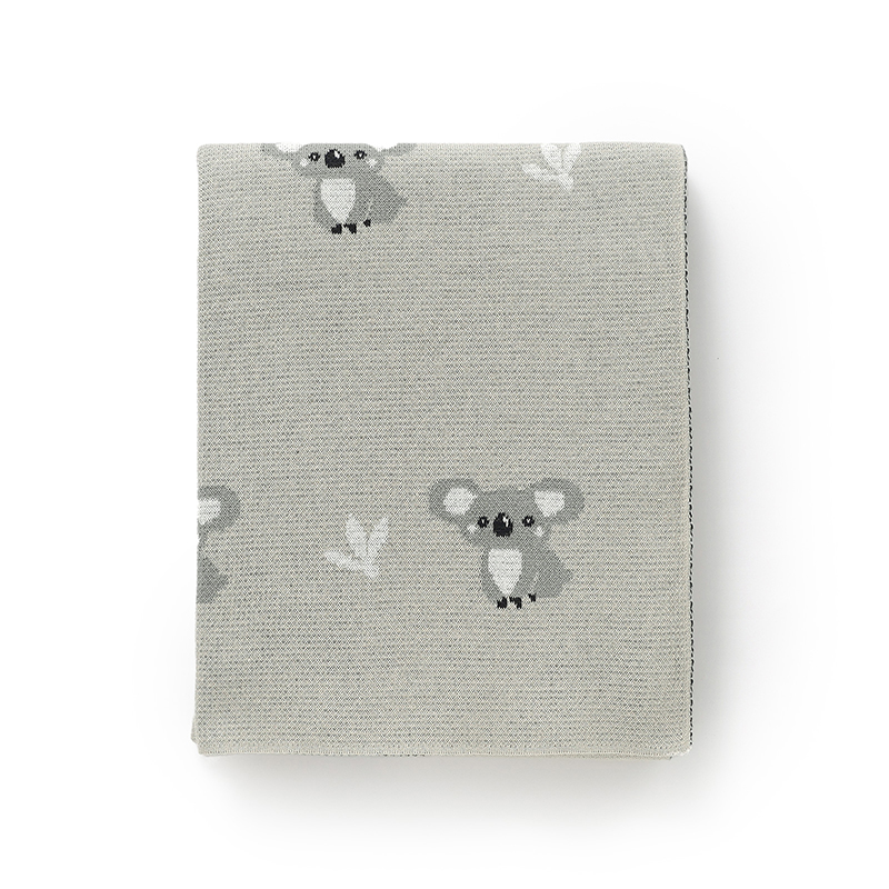 Grey Baby Blankets Cotton 100* - Baby Girl Nursery Quilt ulasan dan harga