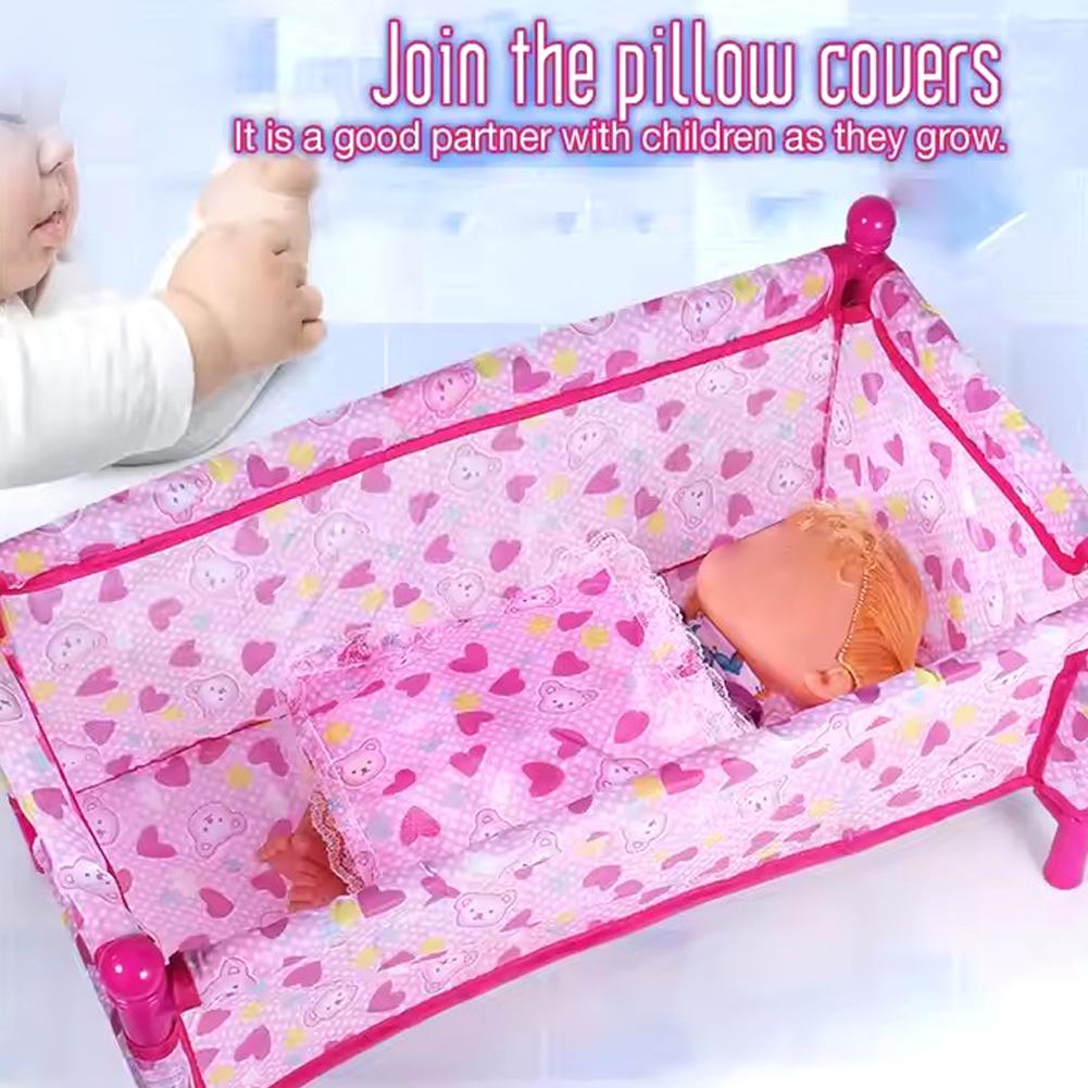 Toy Bed Simulation Baby Doll B - Baby Nursery Accessories ulasan dan harga