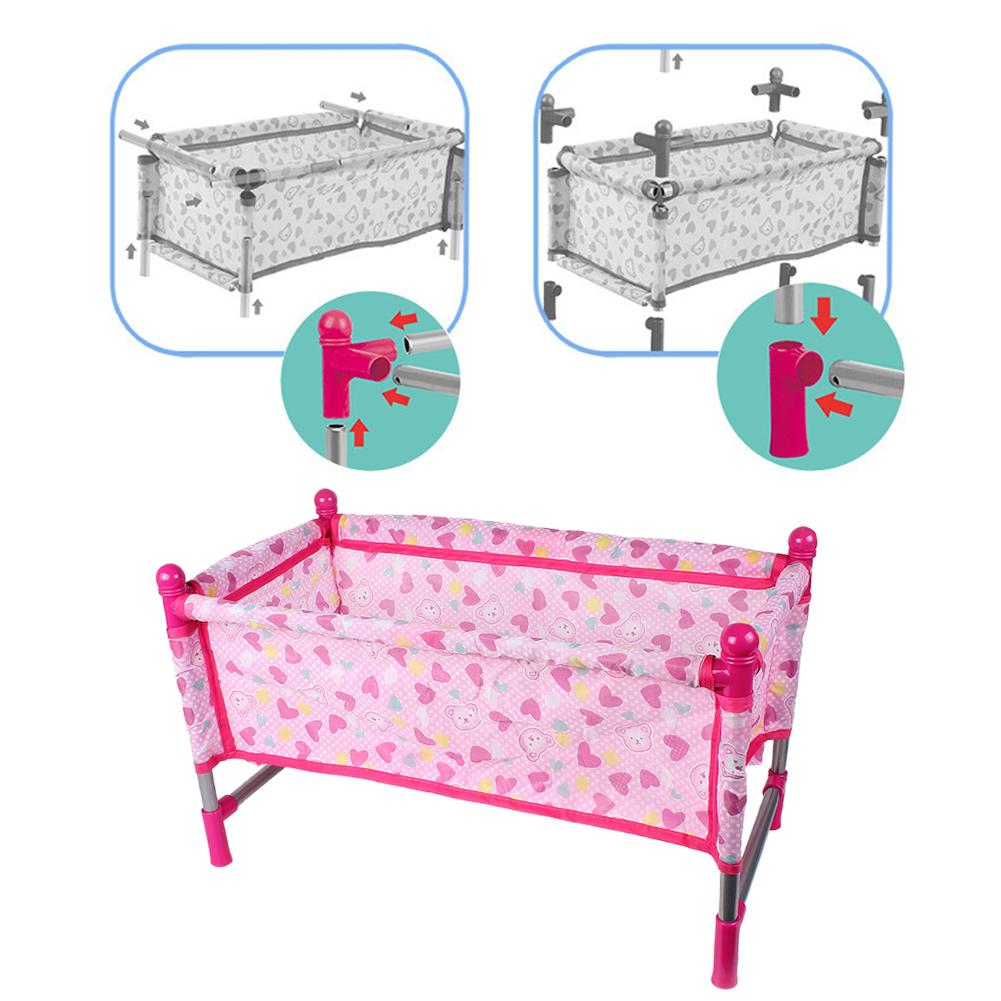 Toy Bed Simulation Baby Doll B - Baby Nursery Accessories ulasan dan harga