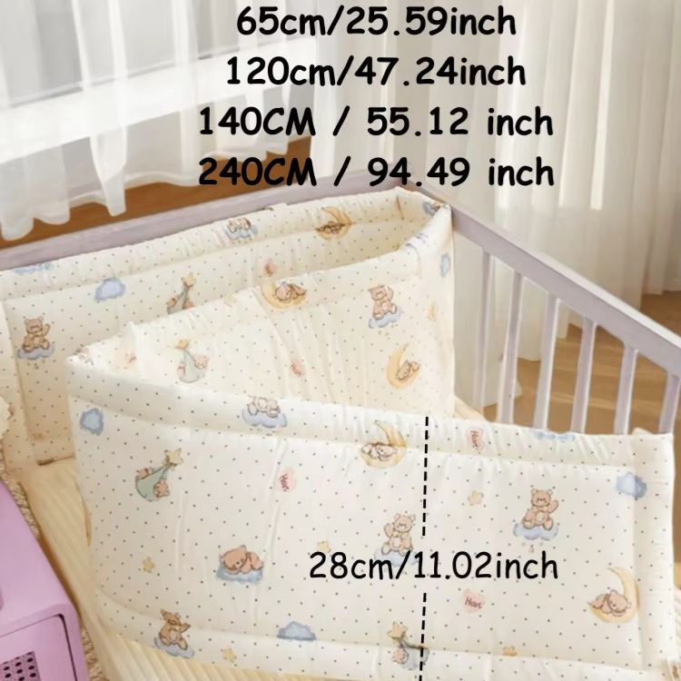 Baby Bumper Crib Bumper Protec - Baby Nursery Glider ulasan dan harga