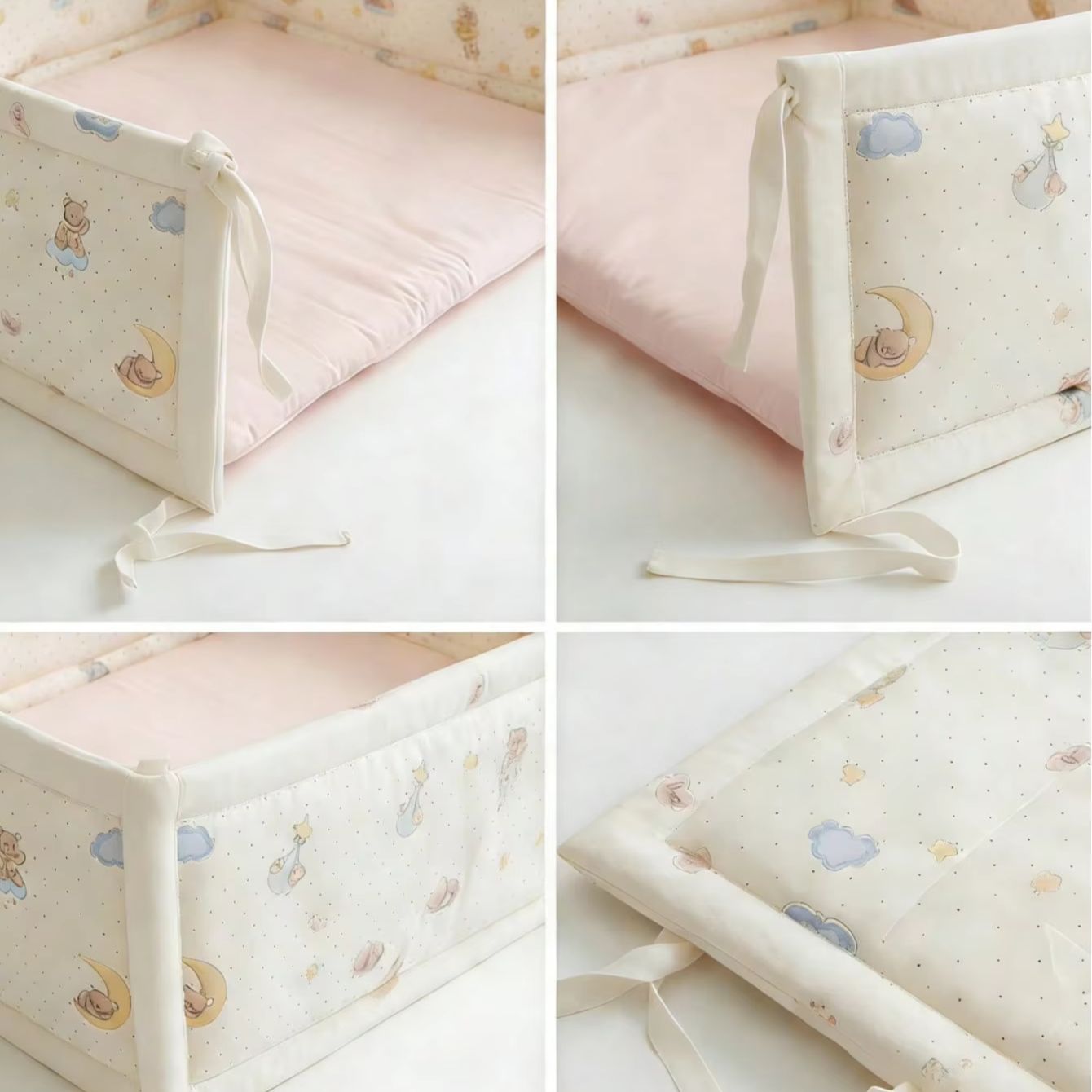 Baby Bumper Crib Bumper Protec - Baby Nursery Glider ulasan dan harga