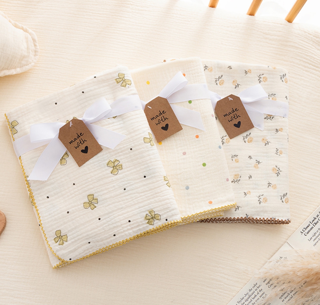 100*130cm Summer Baby Swaddle  - Baby Girl Nursery Quilt ulasan dan harga