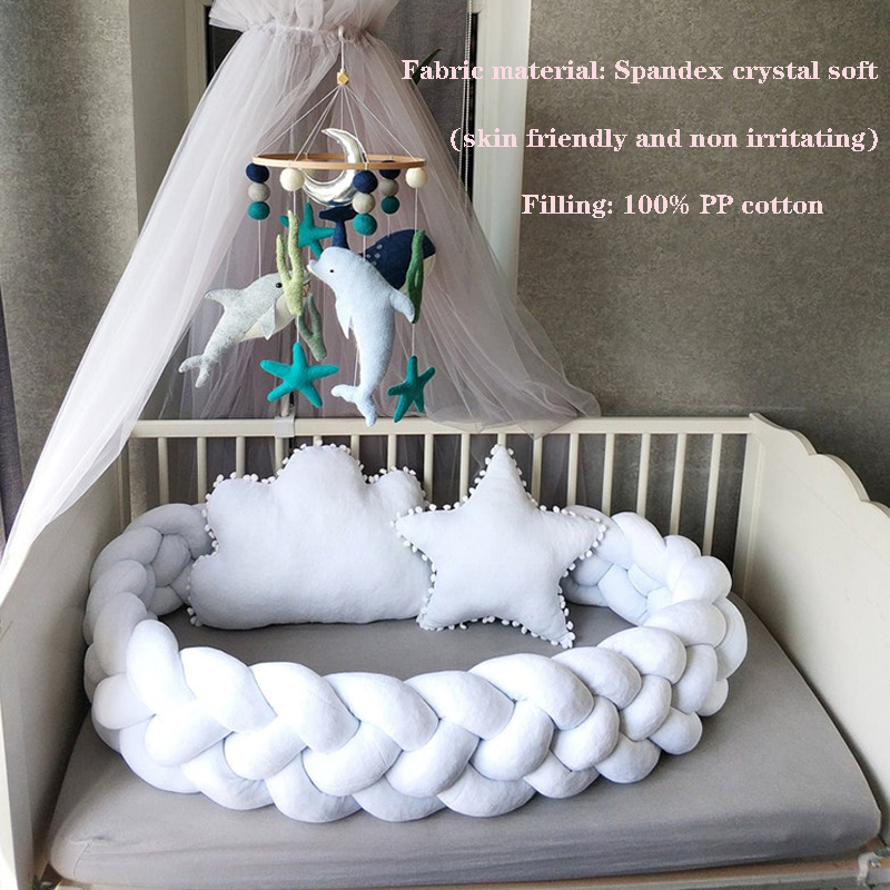 Widen Baby Bumper Bed Braid Kn - Baby Nursery Glider ulasan dan harga