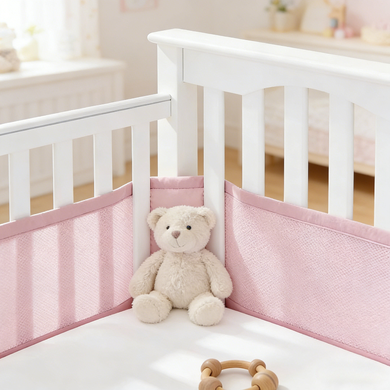 Baby Bed Bumper Guard Breathab - Baby Nursery Glider ulasan dan harga