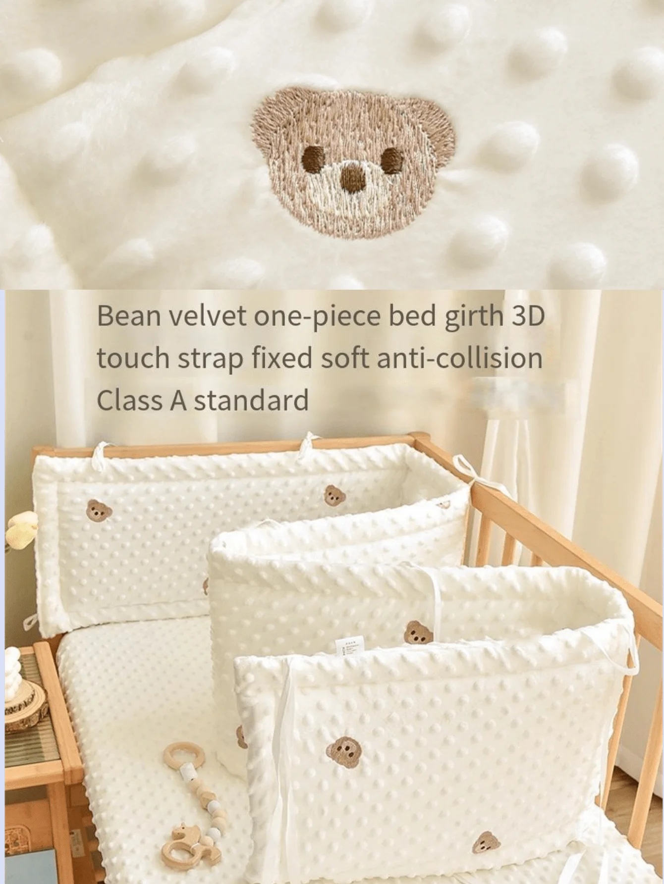Solid Color Baby Crib Fence Co - Baby Nursery Glider ulasan dan harga